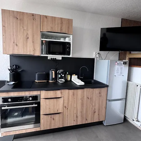 4 Personnes Super Centre De Station Avec Balcon Vue Sur Les Montagnes